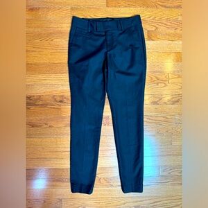 NWOT Banana Republic Black Martin Fit Pants Size 0